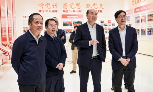 浙江省人民政府外事辦公室黨組書記、主任顧建新蒞臨桐昆