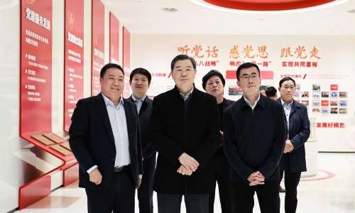 浙江省政協(xié)副主席葉正波一行蒞臨桐昆調(diào)研