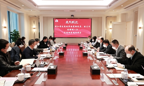 浙江省發(fā)改委黨組成員、副主任張曙明一行蒞臨桐昆調(diào)研指導(dǎo)