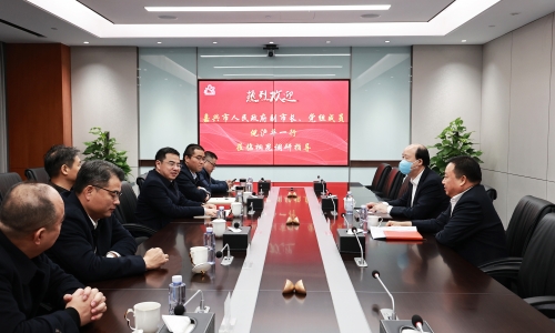 嘉興市人民政府副市長(zhǎng)倪滬平一行蒞臨桐昆調(diào)研