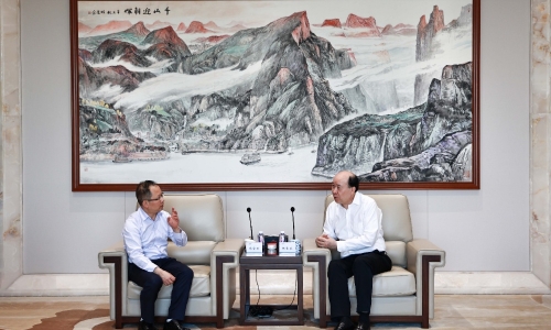 國(guó)網(wǎng)嘉興供電公司總經(jīng)理樂(lè)全明蒞臨桐昆調(diào)研