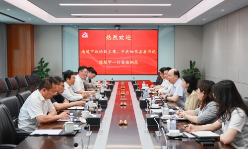 南通市政協(xié)副主席、如東縣委書記陳慧宇蒞臨桐昆調(diào)研